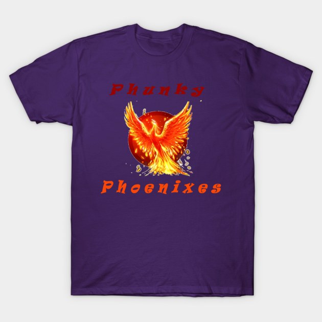 Phunky Phoenixes Logo T-shirt T-Shirt by Rolson